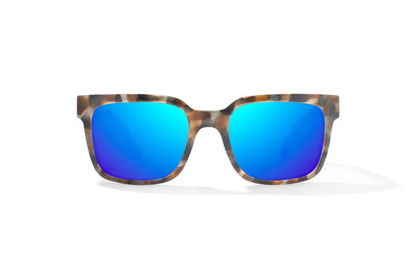 Tan Rock Gloss / Blue Mirror / Polycarbonate Lenses