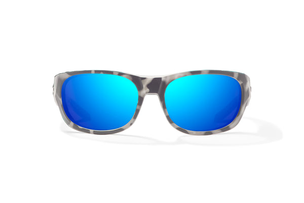 Brown Rock Matte / Blue Mirror / Glass Lenses