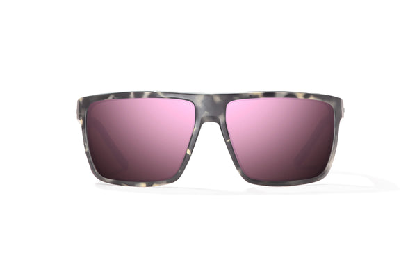 Gray Rock Matte / Rose Mirror / Polycarbonate Lenses