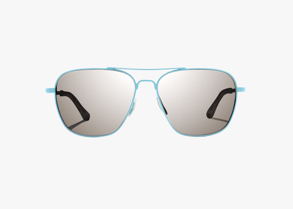 Bajio Snipes Sunglasses Black Matte / Silver Glass