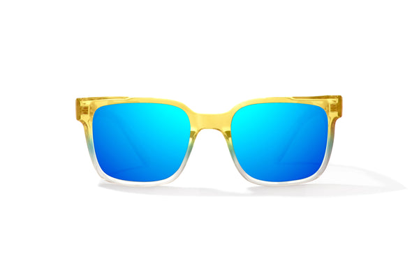 Green Blue Sky Gloss / Blue Mirror / Polycarbonate Lenses